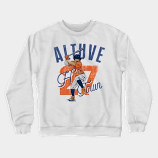 Jose Altuve Houston Arch Crewneck Sweatshirt